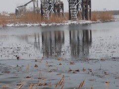 鸣翠湖水车冬韵